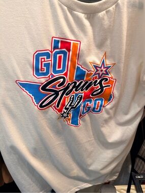 Go Spurs Go Graphic Tee - Multicolor. NEW NEVER BEEN WORN